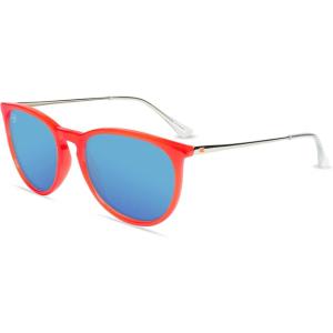 Knockaround Mary Janes Polarized Sunglasses for Women & Men – Round Sunglasses – UV400 Protection(Sweet & Sour)