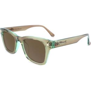 Knockaround Seventy Nines Polarized Sunglasses for Men & Women – Retro Sunglasses – UV400 Protection(Aged Sage / Amber)