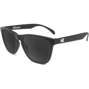 Knockaround Classics Polarized Sunglasses for Men & Women – UV400 Protection(Black / Smoke)