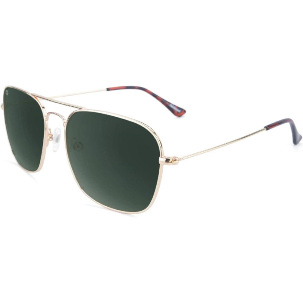 image:imageKnockaround Mount Evans Polarized Aviator Sunglasses for Men amp Women  UV400 ProtectionGoldAviator Green