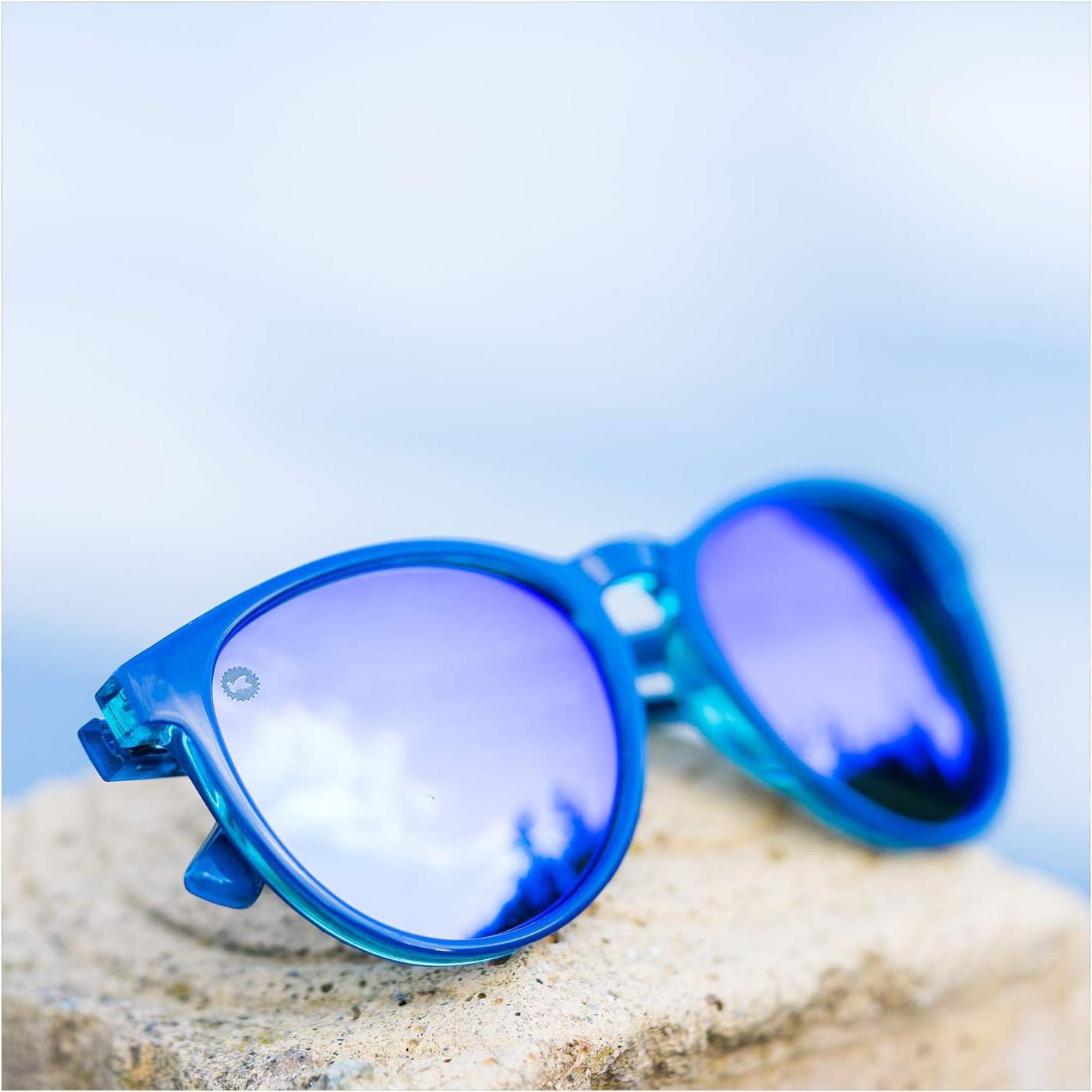 image:imageKnockaround Mai Tais Polarized Sunglasses for Women amp Men UV400 ProtectionBlueberry Geode