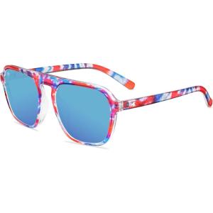 Knockaround Pacific Palisades Polarized Sunglasses for Men & Women – Retro Sunglasses – UV400 Protection(Live Free Or Tie-dye)