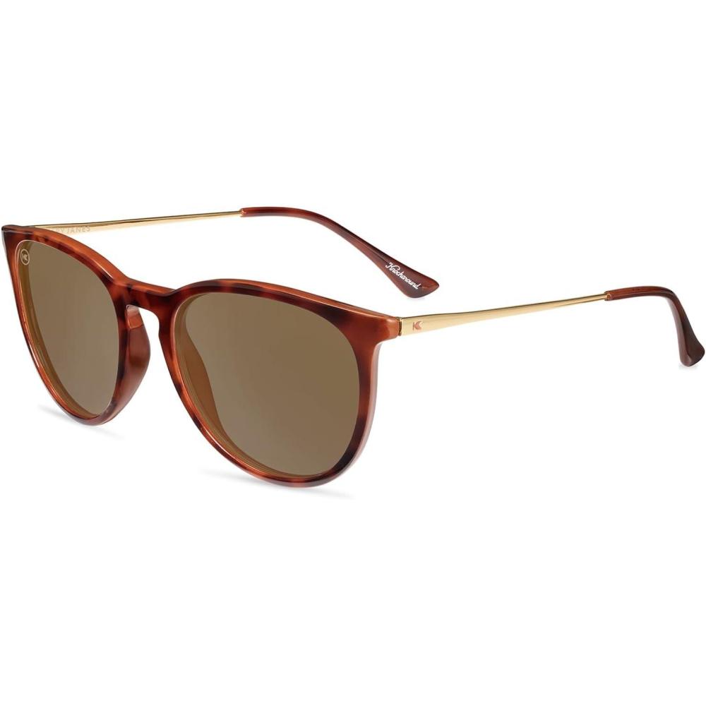 image:imageKnockaround Mary Janes Polarized Sunglasses for Women amp Men  Round Sunglasses  UV400 ProtectionBlonde Tortoise Shell  Amber