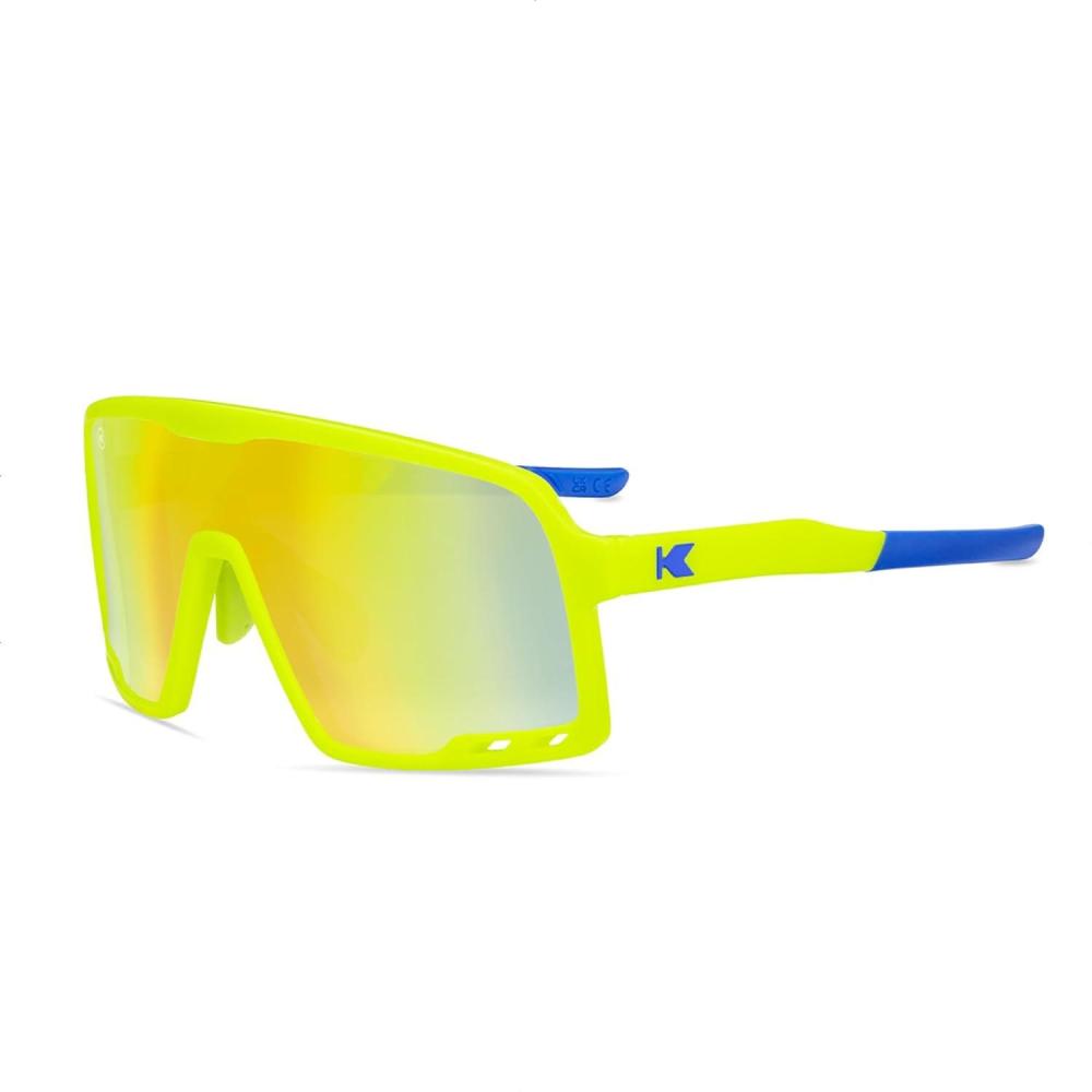 image:imageKnockaround Kids Campeones Sport Sunglasses for Kids  Shield Sunglasses  UV400 Protection  BaseballYellow