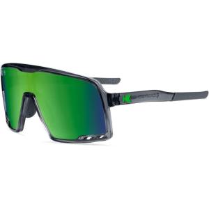 Knockaround Kids Campeones Sport Sunglasses for Kids – Shield Sunglasses – UV400 Protection – Baseball(Monster Mash / Green Moonshine)