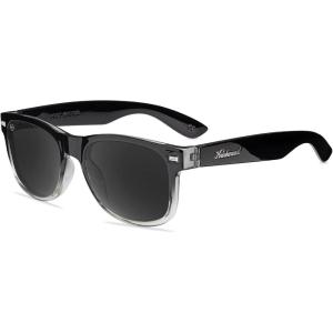 Knockaround Fort Knocks Polarized Sunglasses for Men & Women – UV400 Protection(Obsidian / Smoke)