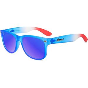 Knockaround Fort Knocks Polarized Sunglasses for Men & Women – UV400 Protection(Rocket Pop / Moonshine)