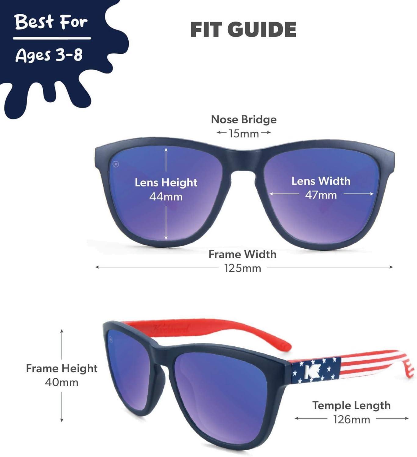 image:imageKnockaround Kids Premiums Polarized Sunglasses for Kids UV400 ProtectionStar Spangled Moonshine
