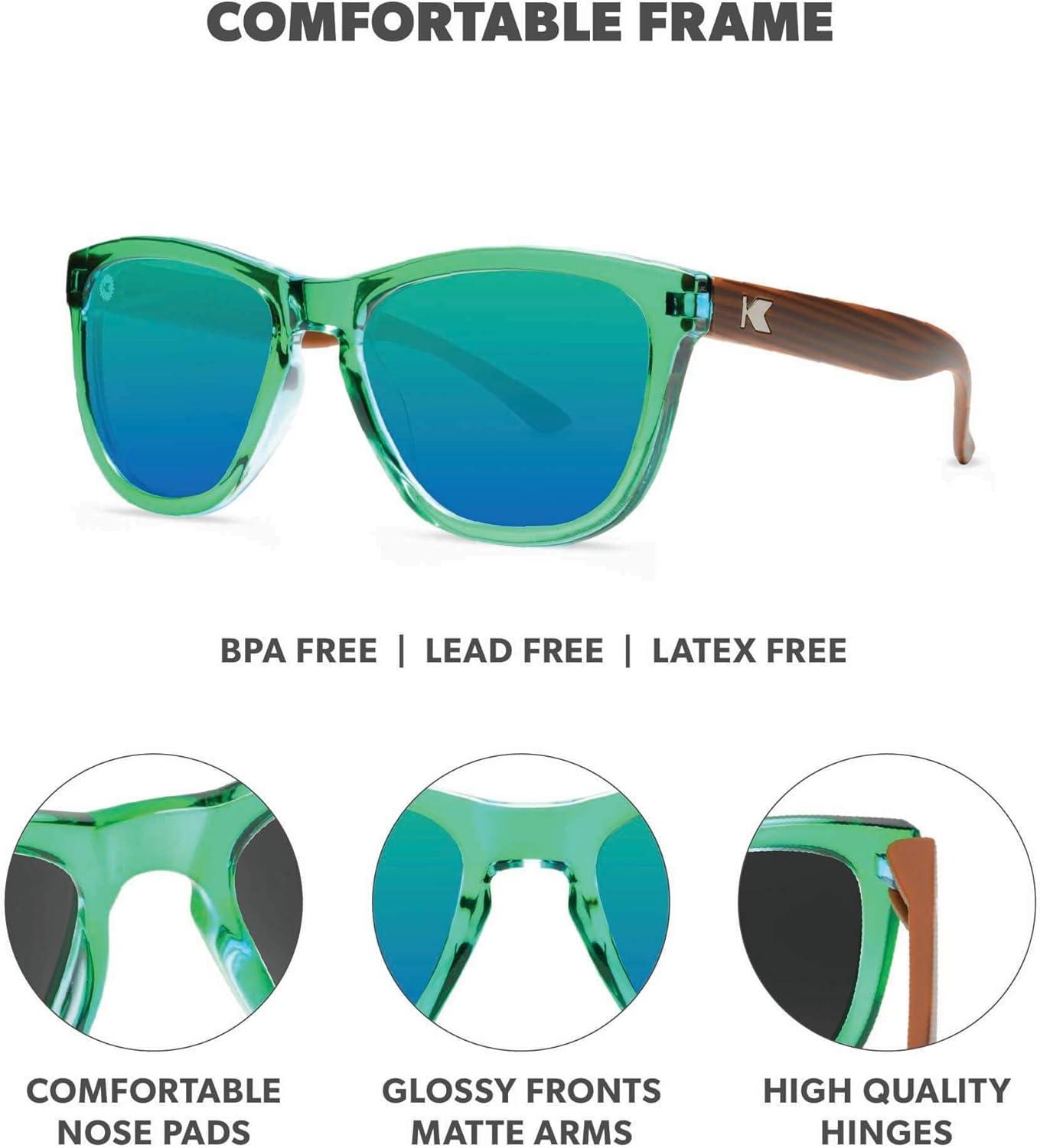 image:imageKnockaround Kids Premiums Polarized Sunglasses for Kids UV400 ProtectionWoodland Caribbean Moonshine