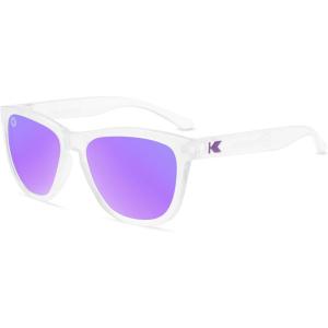 Knockaround Kids Premiums Polarized Sunglasses for Kids – UV400 Protection(Grape Jellyfish / Lilac)