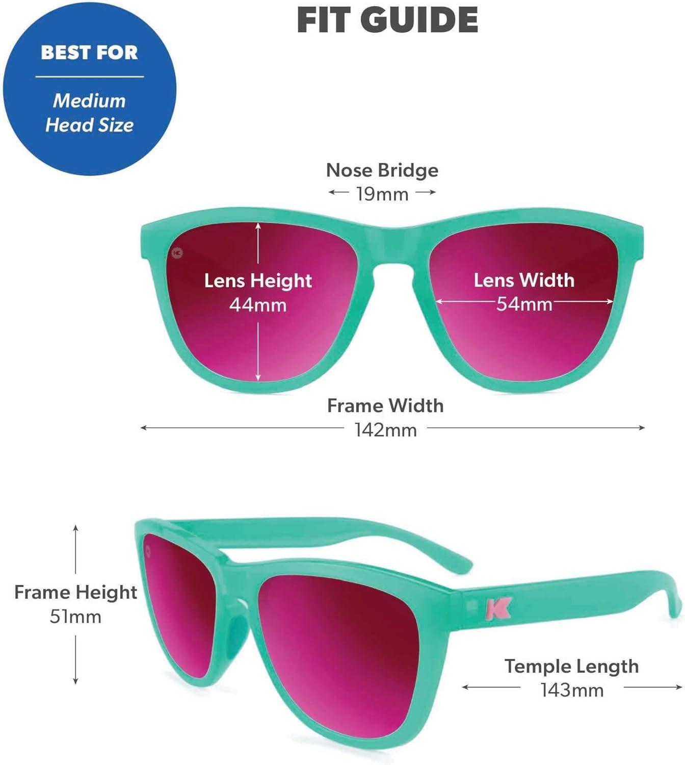 image:imageKnockaround Premiums Polarized Sunglasses for Men amp Women UV400 ProtectionAquamarine Fuschia