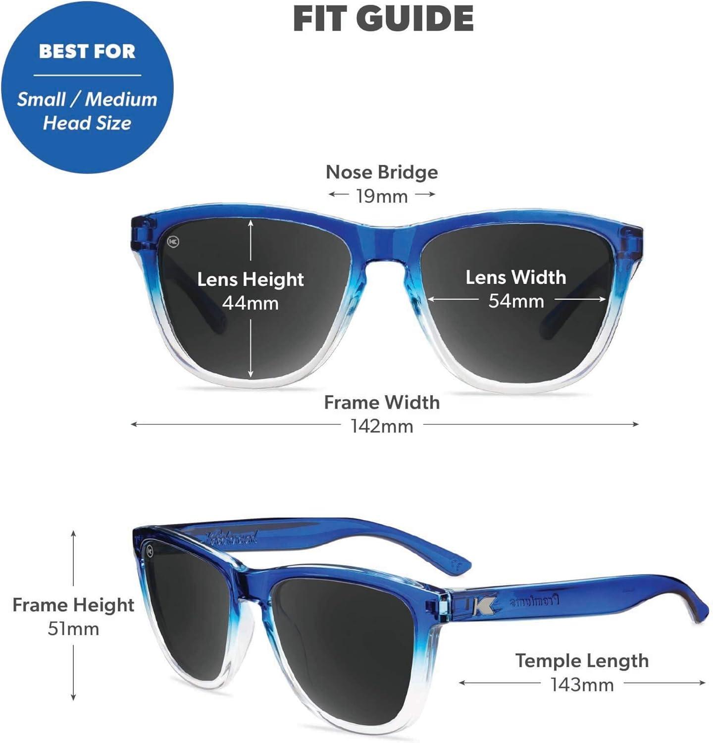 image:imageKnockaround Premiums Polarized Sunglasses for Men amp Women UV400 ProtectionBlue Obsidian Smoke