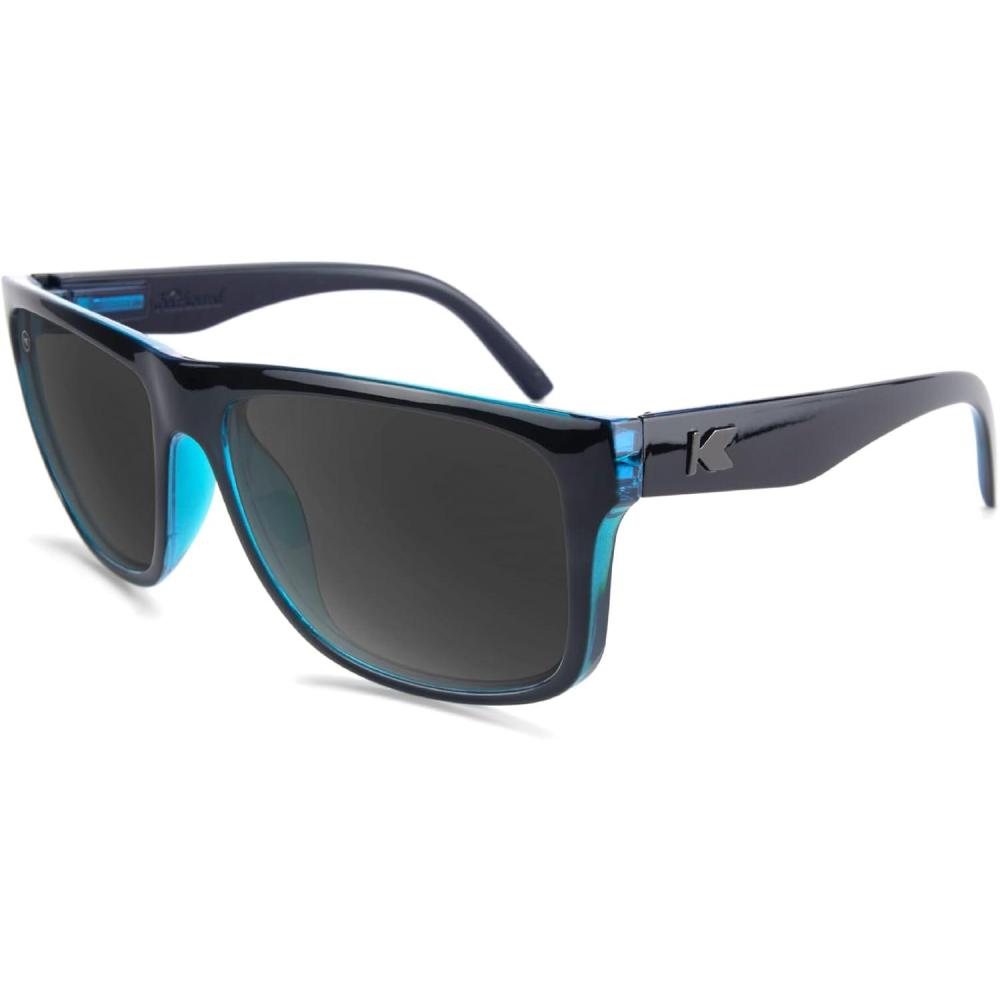 image:imageKnockaround Torrey Pines Polarized Sunglasses for Men amp Women  UV400 ProtectionBlack Ocean  Smoke
