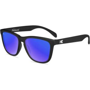 Knockaround Premiums Polarized Sunglasses for Men & Women – UV400 Protection(Black / Moonshine)