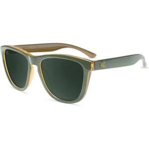 Knockaround Premiums Polarized Sunglasses for Men & Women – UV400 Protection(Coyote Calls / Aviator Green)