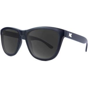 Knockaround Premiums Polarized Sunglasses for Men & Women – UV400 Protection(Matte Black / Smoke)