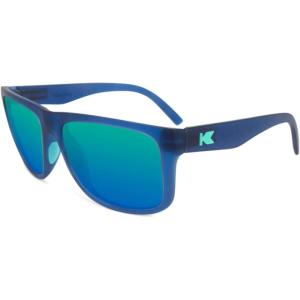 Knockaround Torrey Pines Polarized Sunglasses for Men & Women – UV400 Protection(Rubberized Navy / Mint)
