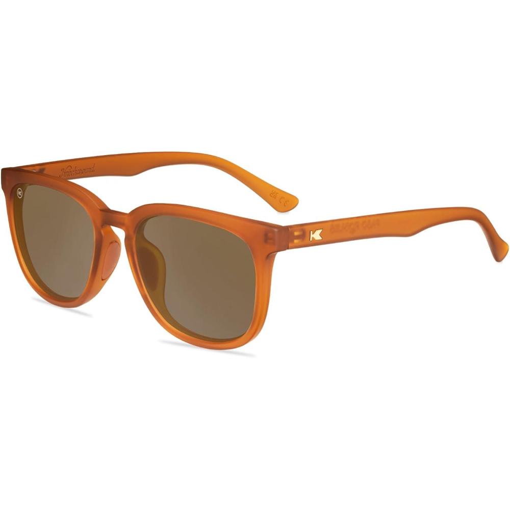 image:imageKnockaround Paso Robles Polarized Sunglasses for Men amp Women  Trendy Sunglasses  UV400 ProtectionRio  Amber