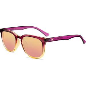 Knockaround Paso Robles Polarized Sunglasses for Men & Women – Trendy Sunglasses – UV400 Protection(Hot Take / Rose Gold)