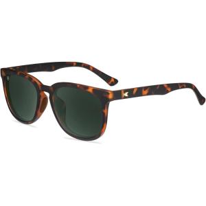 Knockaround Paso Robles Polarized Sunglasses for Men & Women – Trendy Sunglasses – UV400 Protection(Twilight Dawn Tortoise / Aviator Green)