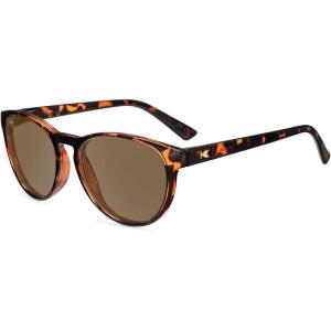 Knockaround Kids Shirley Temples Polarized Sunglasses for Kids – UV400 Protection(Tortoise Shell / Amber)